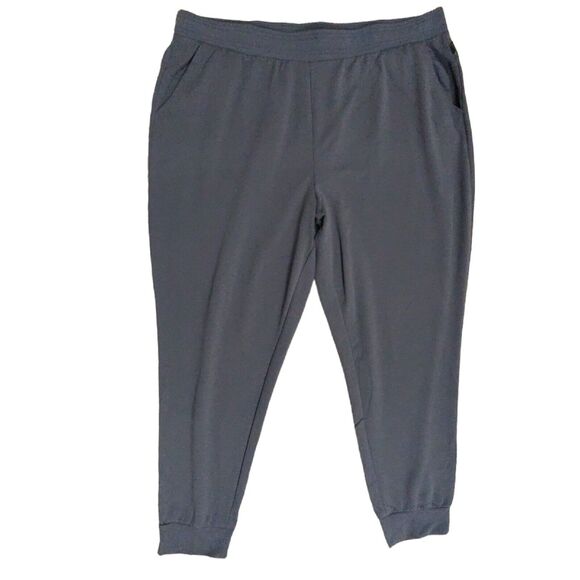 Eddie‎ Bauer Lounge Jogger Women Size XXL Gray Pockets Pull-On Elastic Waist - Picture 1 of 11